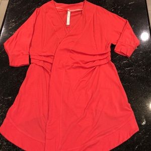 LULULEMON Namaste Wrap In Coral